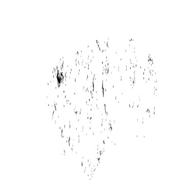 soyut mürekkep fırçası vuruş vektörü