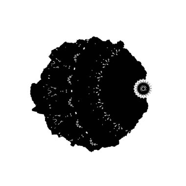 soyut mürekkep fırçası vuruş vektörü