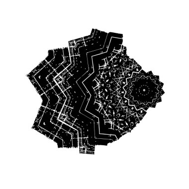 soyut mürekkep fırçası vuruş vektörü