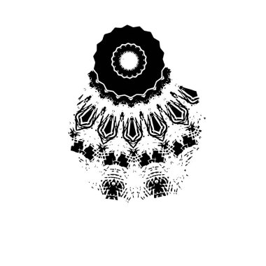 soyut mürekkep fırçası vuruş vektörü