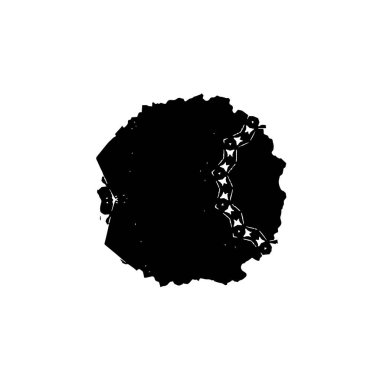 soyut mürekkep fırçası vuruş vektörü