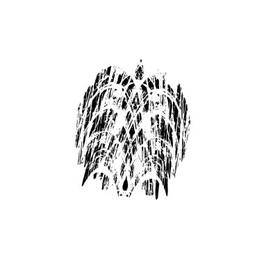 grunge fırça darbesi vektör arkaplanı
