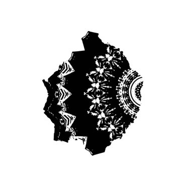 grunge fırça darbesi vektör arkaplanı