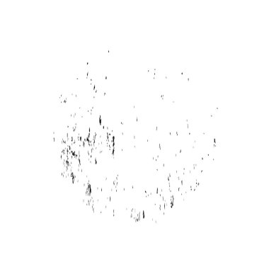 Beyaz arka planda siyah mürekkep fırça sıyrık