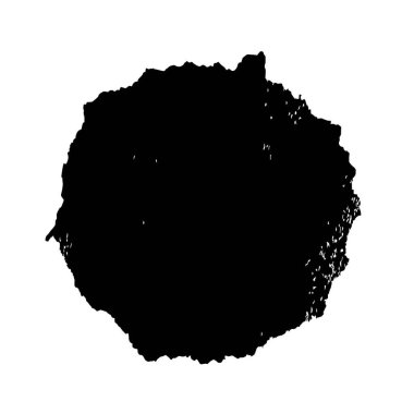 Beyaz arka planda siyah mürekkep fırça sıyrık