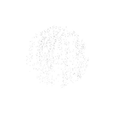 Beyaz arka planda siyah mürekkep fırça sıyrık