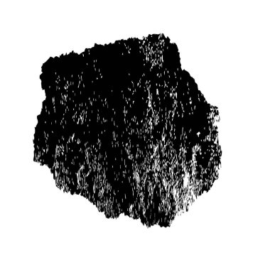 Beyaz arkaplanda soyut grunge lekesi, vektör illüstrasyonu