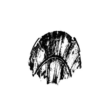 soyut fırça darbesinin siyah ve beyaz arkaplanı