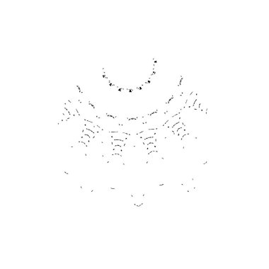 soyut fırça darbesinin siyah ve beyaz arkaplanı