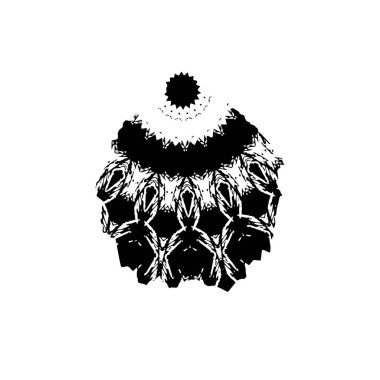 soyut fırça darbesinin siyah ve beyaz arkaplanı