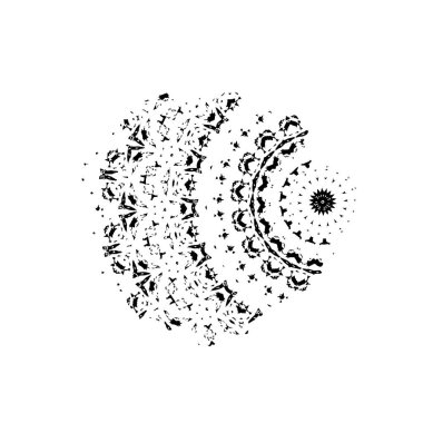 soyut fırça darbesinin siyah ve beyaz arkaplanı