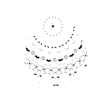 soyut fırça darbesinin siyah ve beyaz arkaplanı