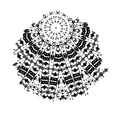 soyut fırça darbesinin siyah ve beyaz arkaplanı