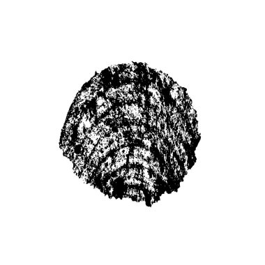 Beyaz arkaplanda soyut grunge lekesi, vektör illüstrasyonu