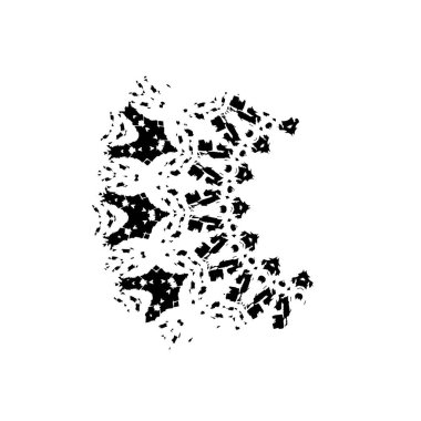 Fırça darbesi. desenli arkaplan