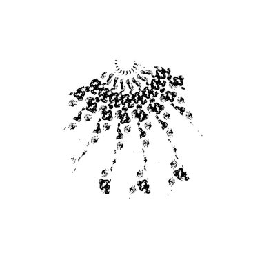 grunge siyah desenli arka plan. 