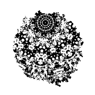 siyah ve beyaz monokrom yıpranmış arka plan soyut dokusu 