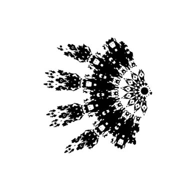 siyah ve beyaz monokrom yıpranmış arka plan soyut dokusu 