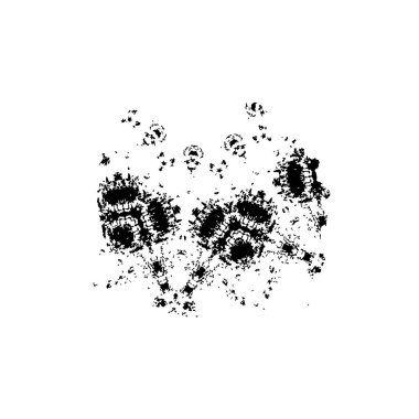 siyah ve beyaz monokrom yıpranmış arka plan soyut dokusu 