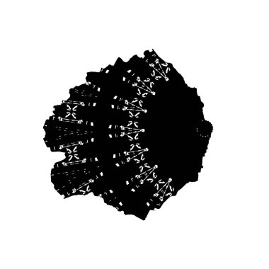 siyah ve beyaz monokrom yıpranmış arka plan soyut dokusu 