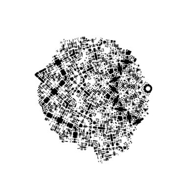 siyah ve beyaz monokrom yıpranmış arka plan soyut dokusu 