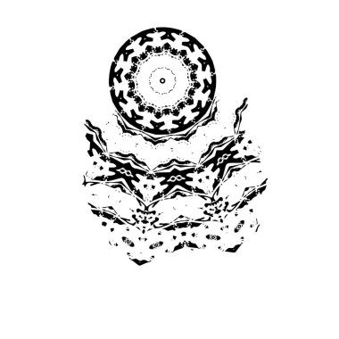 siyah ve beyaz monokrom yıpranmış arka plan soyut dokusu 