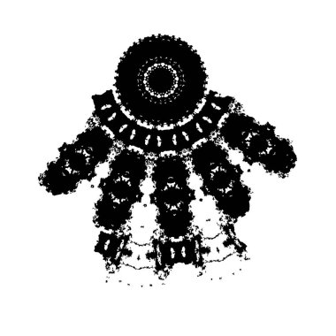 siyah ve beyaz monokrom yıpranmış arka plan soyut dokusu 