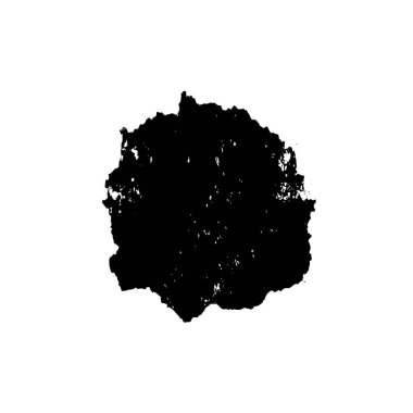 siyah ve beyaz el - çizilmiş mürekkep fırçası vuruşu