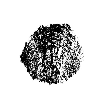 siyah ve beyaz el - çizilmiş mürekkep fırçası vuruşu