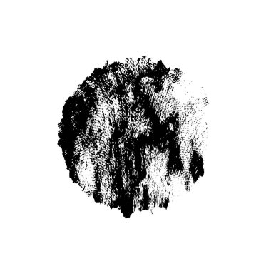 siyah ve beyaz el - çizilmiş mürekkep fırçası vuruşu