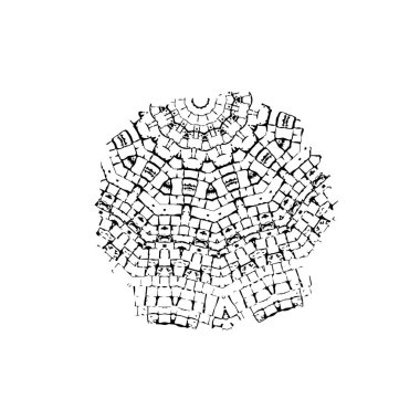 siyah ve beyaz monokrom yıpranmış arka plan soyut dokusu 