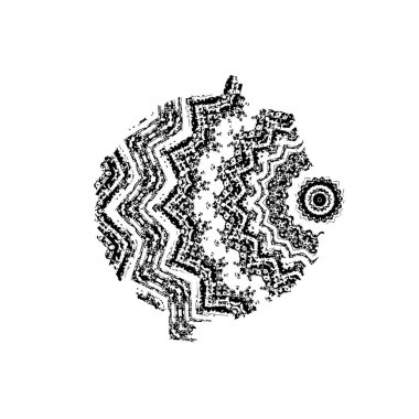 siyah ve beyaz renkli sıkıntılar. Grunge dokusu. soyut arkaplan. 