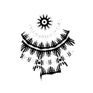 siyah ve beyaz renkli sıkıntılar. Grunge dokusu. soyut arkaplan. 