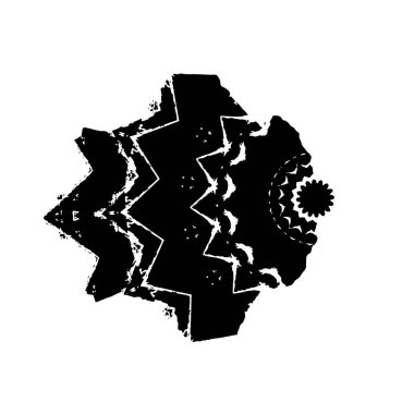 siyah ve beyaz renkli sıkıntılar. Grunge dokusu. soyut arkaplan. 