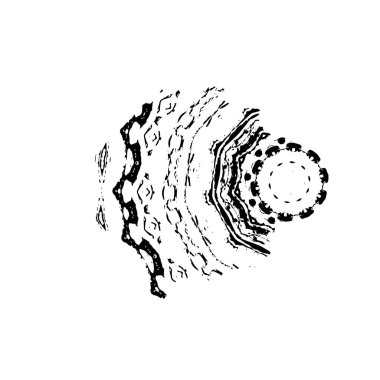 siyah ve beyaz renkli sıkıntılar. Grunge dokusu. soyut arkaplan. 