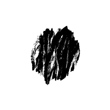 siyah el - beyaz arkaplanda boyalı grunge mürekkep darbeleri