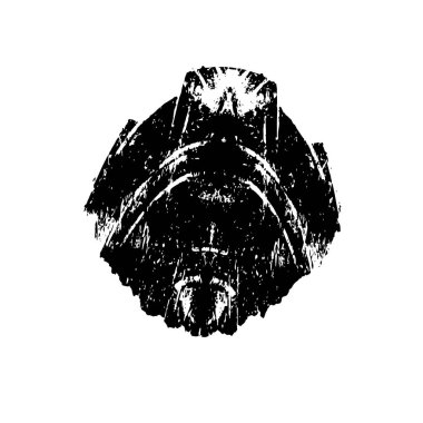 siyah ve beyaz renkli sıkıntılar. Grunge dokusu. soyut arkaplan. 