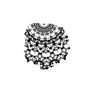 Soyut grunge desen arkaplanı. siyah ve beyaz tonlar.