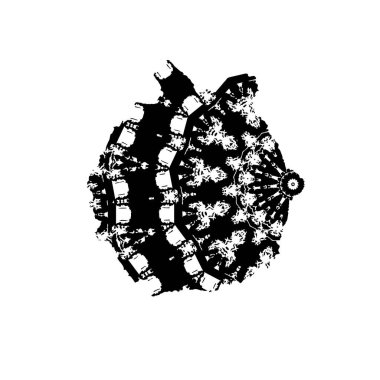 Soyut grunge arkaplanı. siyah ve beyaz tonlar.