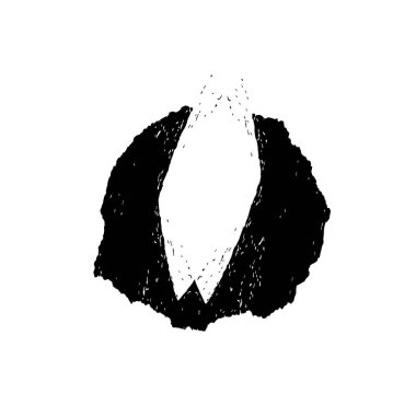 Beyaz arkaplan üzerindeki soyut grunge tasarım ögesi, vektör illüstrasyonu