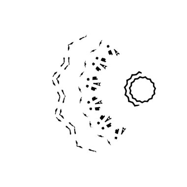 Soyut grunge arkaplanı. siyah ve beyaz tonlar.