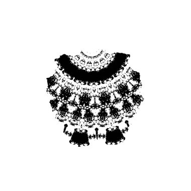 Soyut grunge arkaplanı. siyah ve beyaz tonlar.