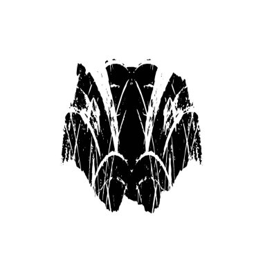 Soyut grunge arkaplanı. siyah ve beyaz tonlar.