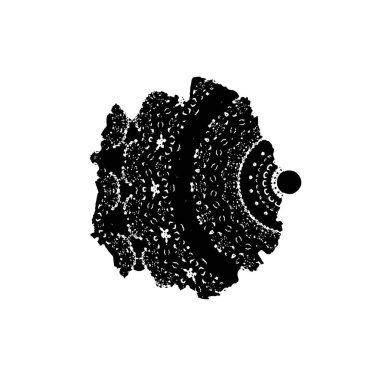 Soyut grunge arkaplanı. siyah ve beyaz tonlar.