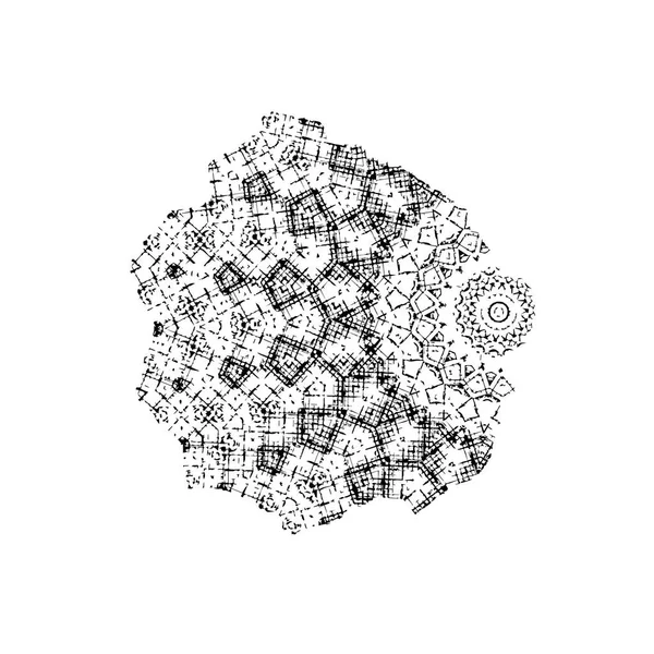 Geometrik elementlerle soyut arkaplan.