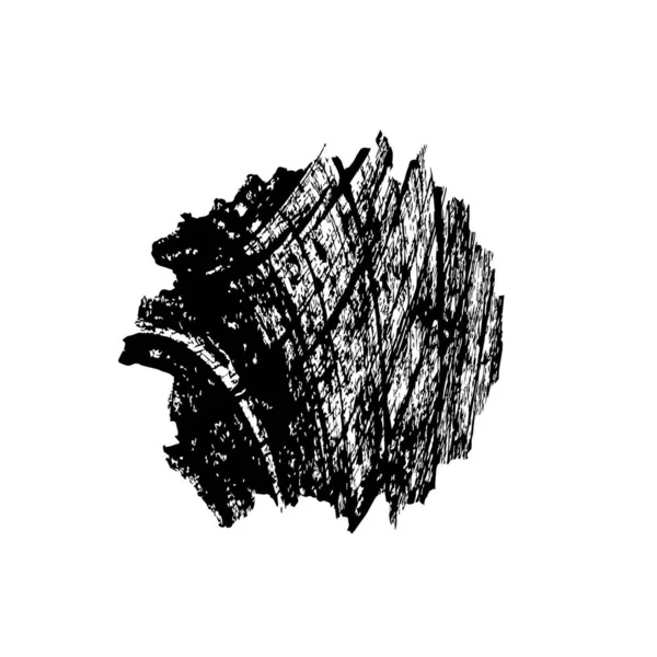 Trazo Cepillo Grunge Ilustración Vectorial — Vector de stock