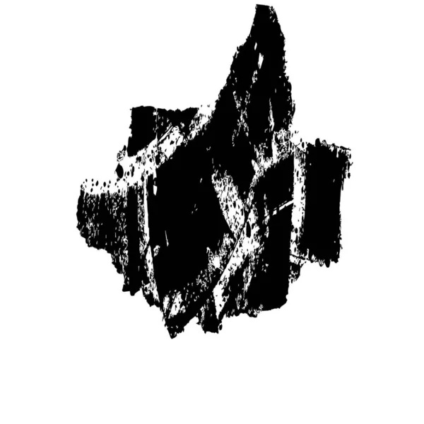 Abstract Black Spot White Background Vector Illustration — Stock Vector