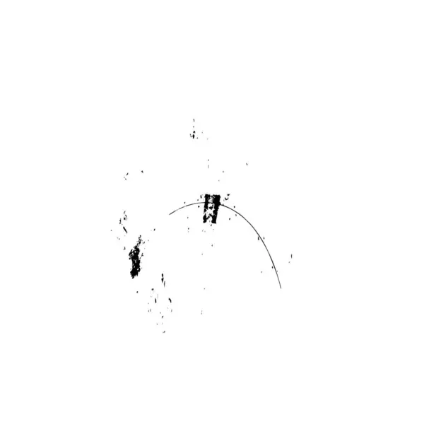 Éclaboussure Encre Noire Grunge Illustration Encre Vectorielle — Image vectorielle