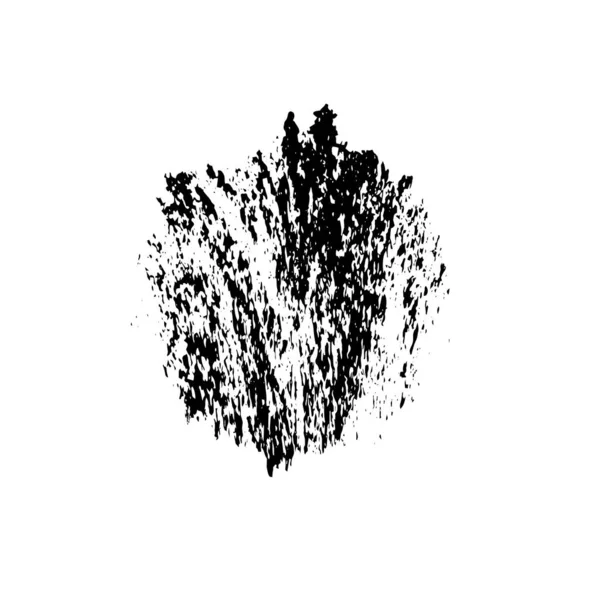Černou Inkoustovou Skvrnu Ilustrace Vektorového Inkoustu Grunge — Stockový vektor