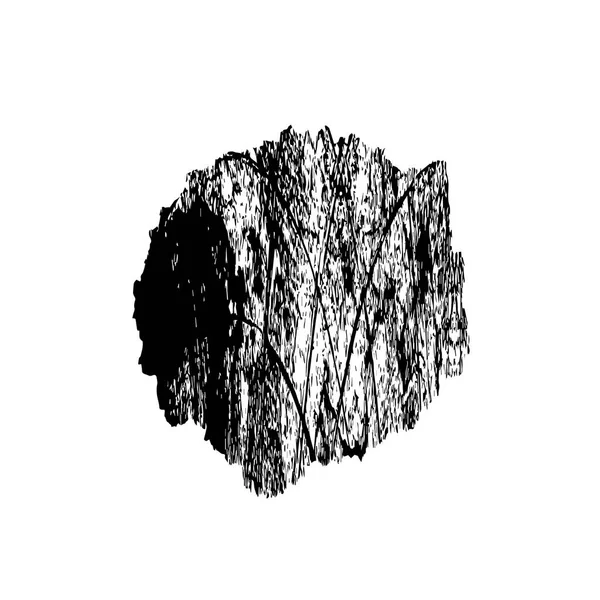 soyut mürekkep fırçası vuruş vektörü